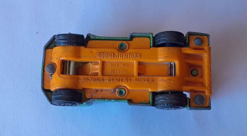 1970's Corgi Juniors Mobile Cement Mixer (for spares and repairs).