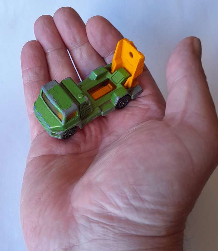 1970's Corgi Juniors Mobile Cement Mixer (for spares and repairs).