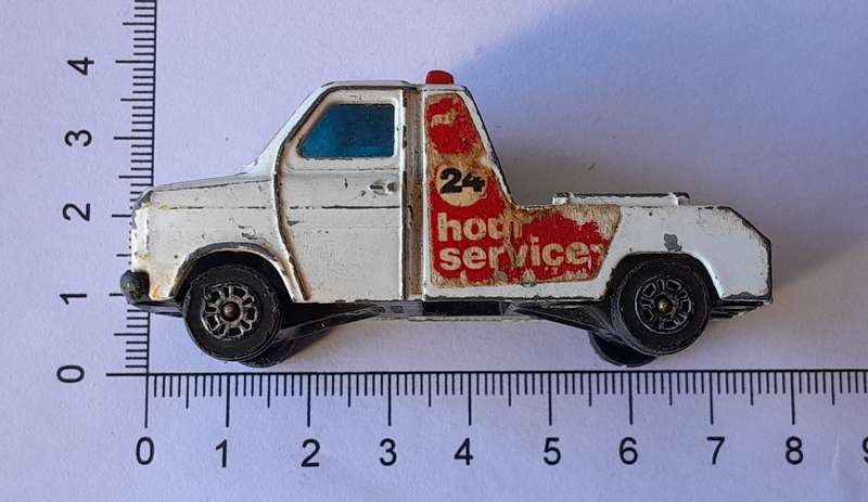 1980's Corgi Ford Transit Wrecker (for spares and repairs).