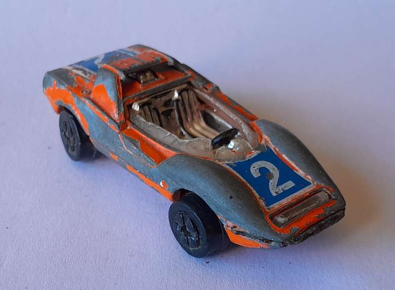 1970's Playart Die Cast Alfa Romeo P33 Roadster.