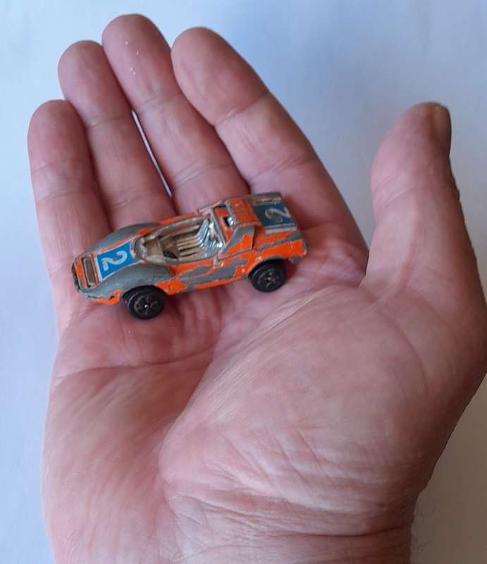 1970's Playart Die Cast Alfa Romeo P33 Roadster.