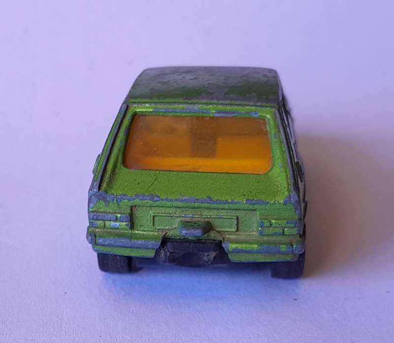 1970's Corgi Juniors Die Cast VW Polo.  Opening Doors.