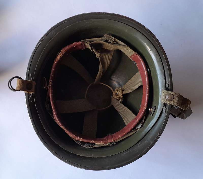 Vintage SADF "Staaldak" Helmet with Inner.
