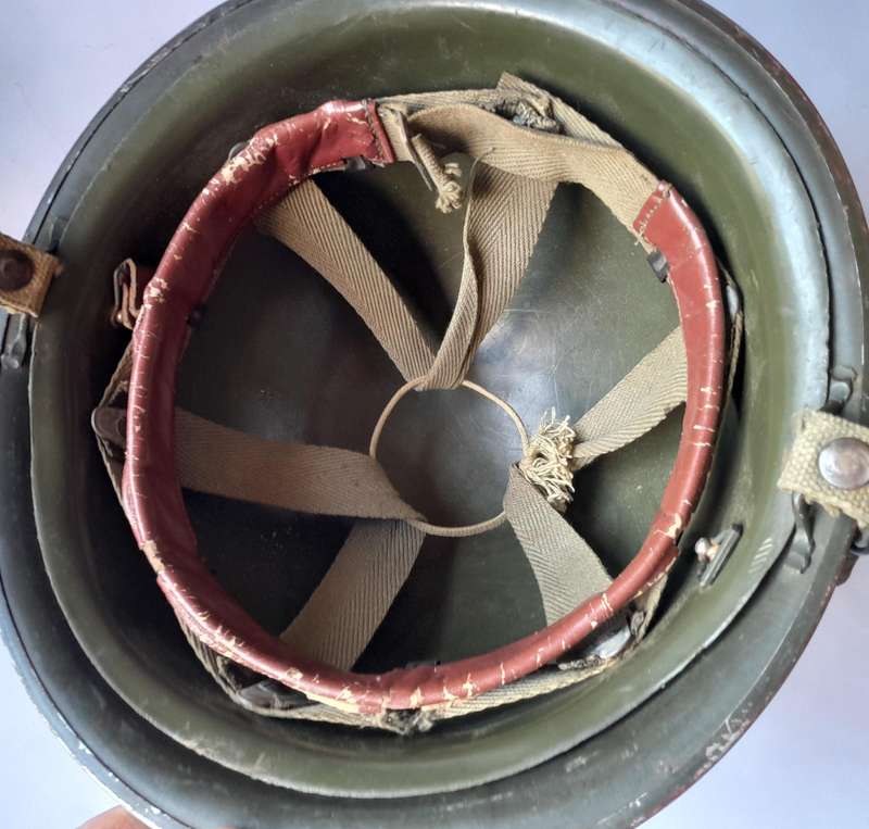 Vintage SADF "Staaldak" Helmet with Inner.