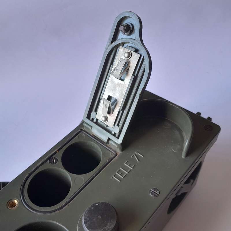 SADF Border War Tele 71 Field Telephone (1 of 2).  Untested.