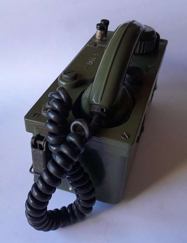 SADF Border War Tele 71 Field Telephone (1 of 2).  Untested.