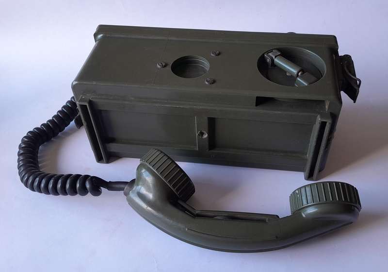 SADF Border War Tele 71 Field Telephone (1 of 2).  Untested.