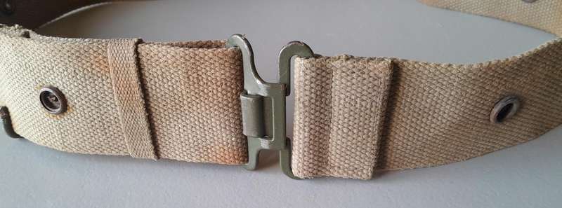 Vintage SADF Webbing Belt.