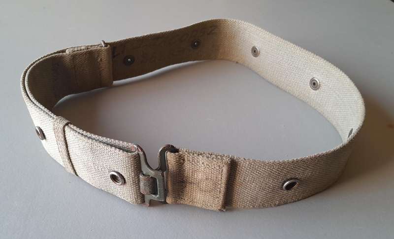 Vintage SADF Webbing Belt.