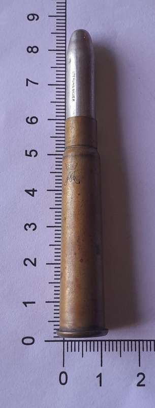 WW1 Princess Mary Christmas 1914 Gift Fund Silver Top Bullet Pencil.