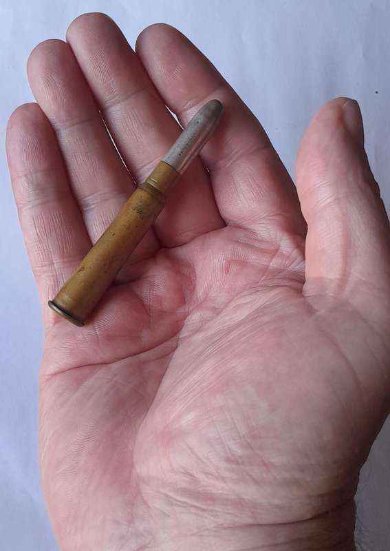 WW1 Princess Mary Christmas 1914 Gift Fund Silver Top Bullet Pencil.