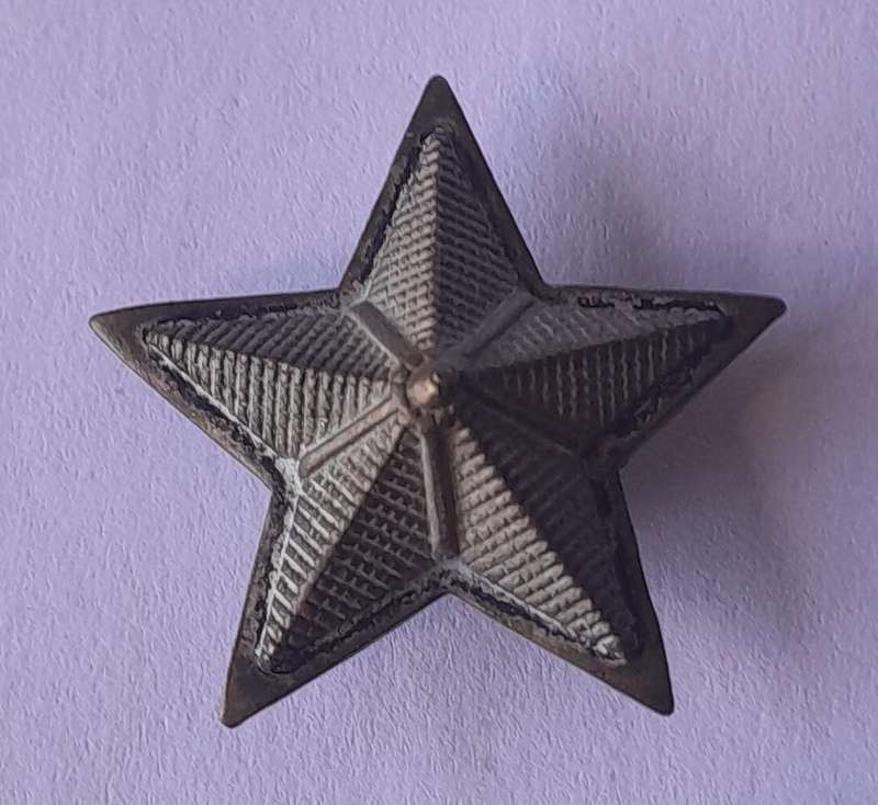 WW1 Senior Officer Rank Star.  Back Screw Intact.