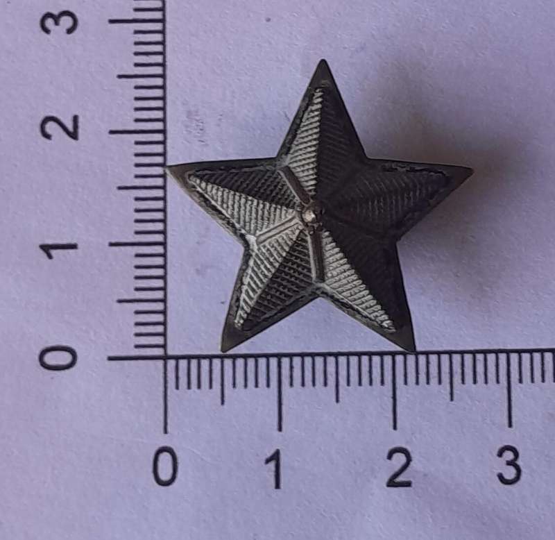 WW1 Senior Officer Rank Star.  Back Screw Intact.