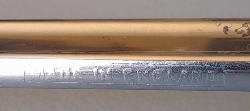 SA Army Pattern 1897 Wilkinson Sword Officer's Sword With Leather Scabbard.