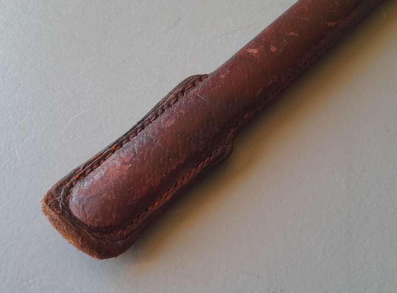 SA Army Pattern 1897 Wilkinson Sword Officer's Sword With Leather Scabbard.