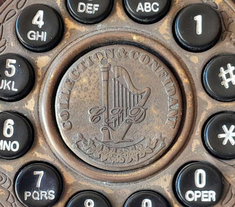 Vintage Replica Victorian Telephone. Untested.