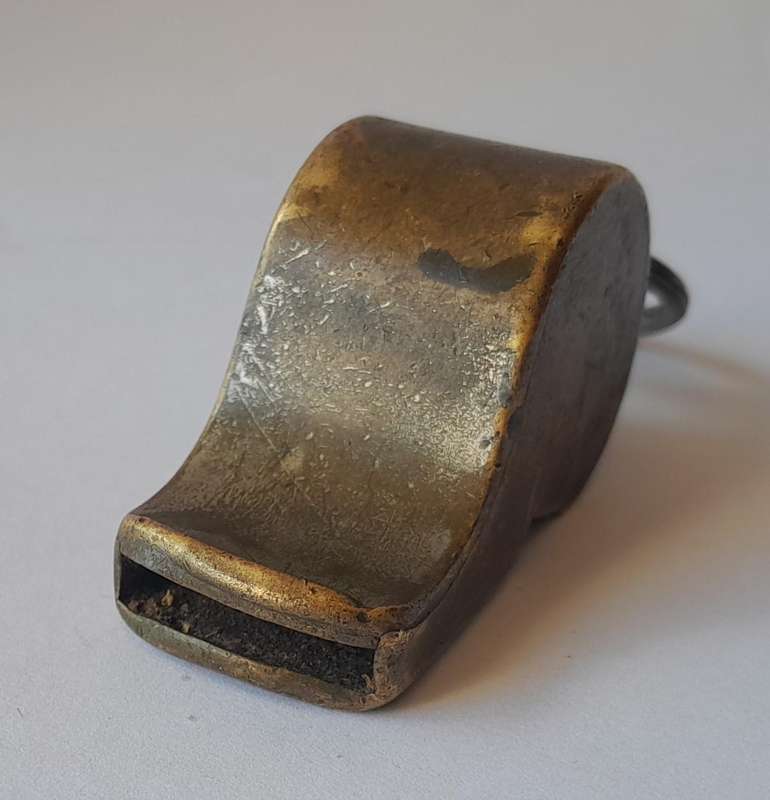 Boer War Cape Government Railways Military Issue Whistle. McPherson Brothers, Glasgow.