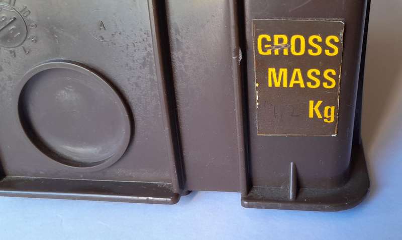 Vintage SADF PE4 Plastic Explosives Ammo Box.