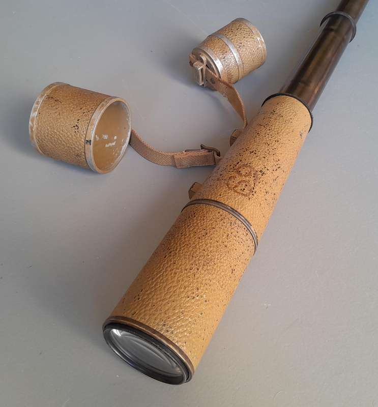 WW2 1940 Tel.Sig. (MK VII) Rare Full Metal Telescope.  Ottway & Co.  85cm. Extraordinary Condition.