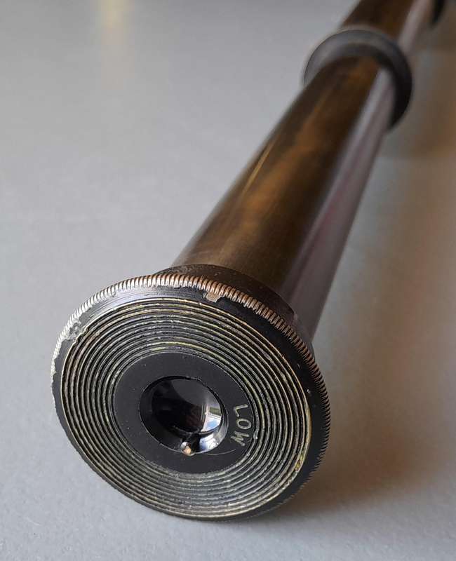 WW2 1940 Tel.Sig. (MK VII) Rare Full Metal Telescope.  Ottway & Co.  85cm. Extraordinary Condition.
