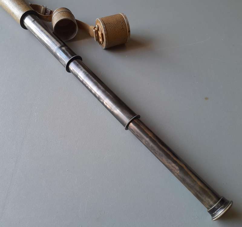 WW2 1940 Tel.Sig. (MK VII) Rare Full Metal Telescope.  Ottway & Co.  85cm. Extraordinary Condition.