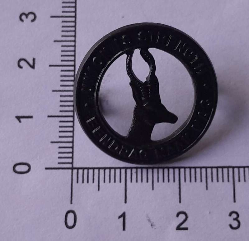 WW2 SA Infantry Collar Badge.  Lugs Intact.