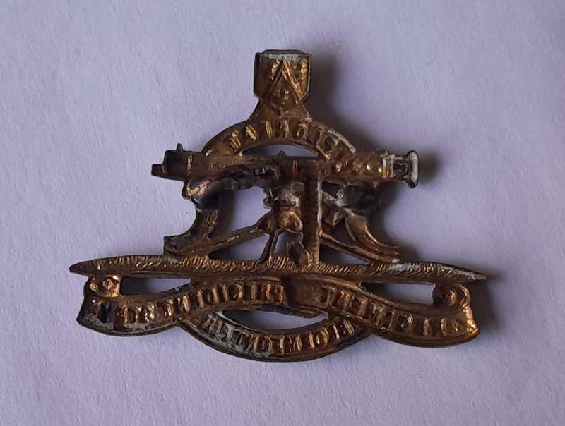 Early Regiment President Steyn Badge.  1 Compressed Lug Intact.