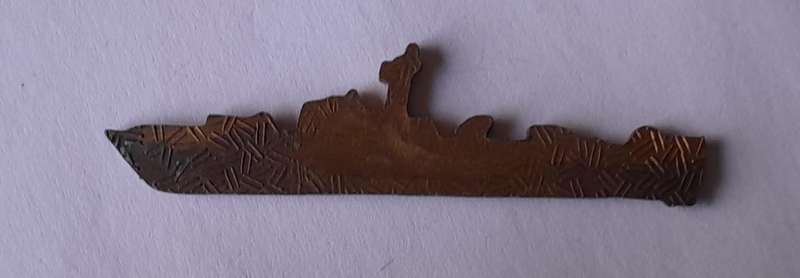 SA Navy Strike Craft Flotilla Badge.  No Pins.