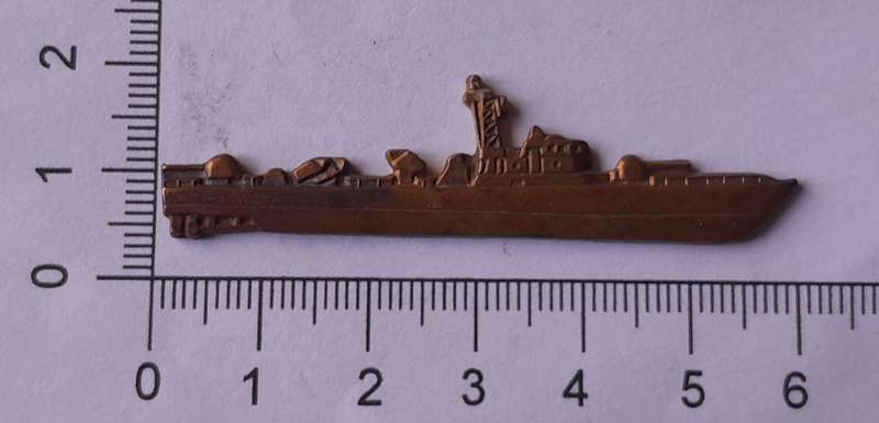 SA Navy Strike Craft Flotilla Badge.  No Pins.