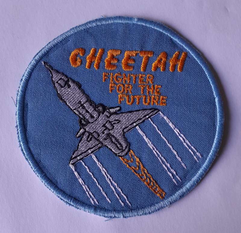 Vintage "Cheetah - Fighter for the Future" Patch.