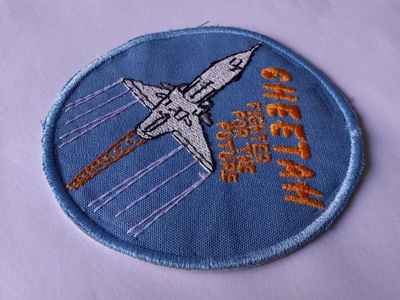 Vintage "Cheetah - Fighter for the Future" Patch.