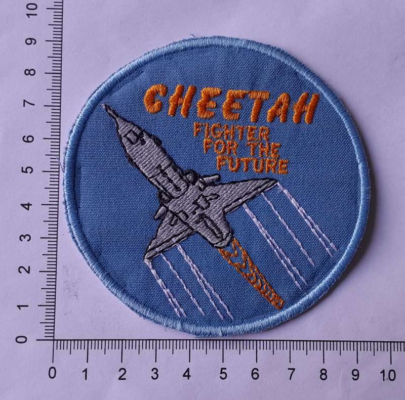 Vintage "Cheetah - Fighter for the Future" Patch.
