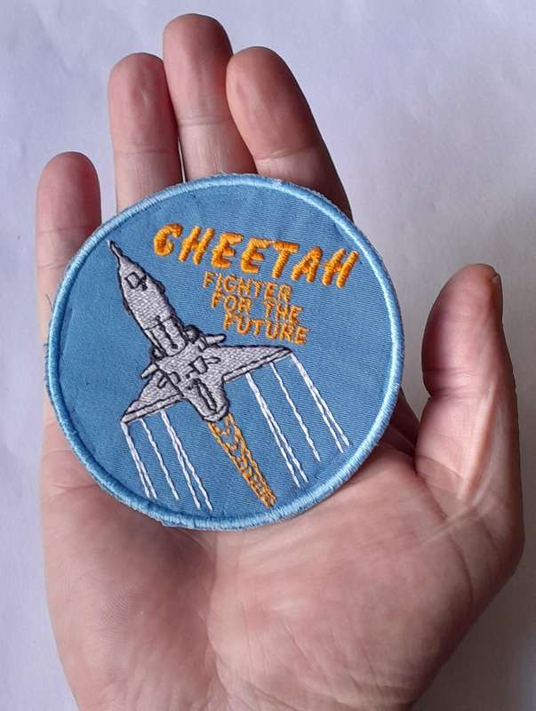 Vintage "Cheetah - Fighter for the Future" Patch.