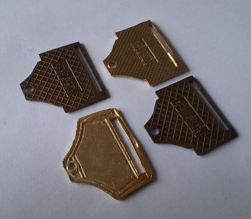 Collection of SADF Shooting Medal Date Hangers.  1996/1997.