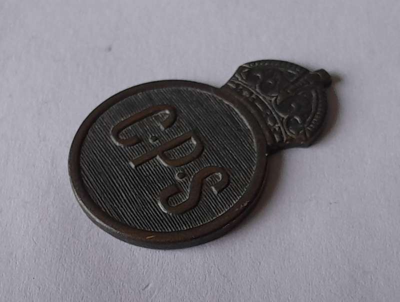 WW2 SA Civil Protection Services Numbered Badge.  No Clasp.