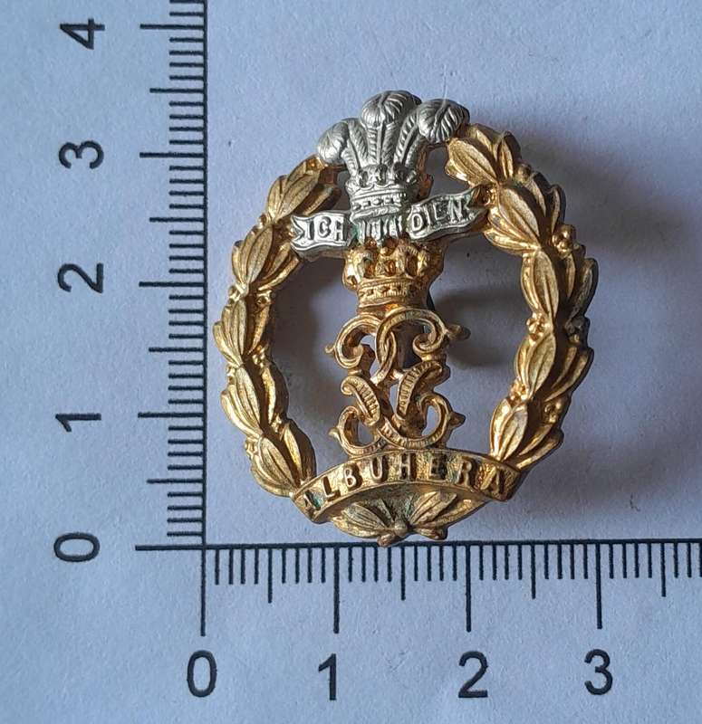 Early Middlesex Regiment Badge.  Lug Intact.