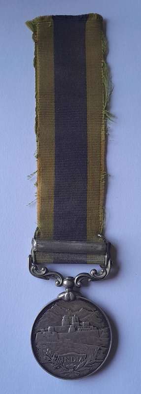 1919 3rd Anglo-Afghan War Silver George V General Service Medal. 026383 SJT S.J. Blake R.A.O.C.