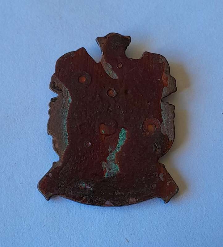 Rare Vintage Rhodesian "Fort Victoria" Metal Badge.
