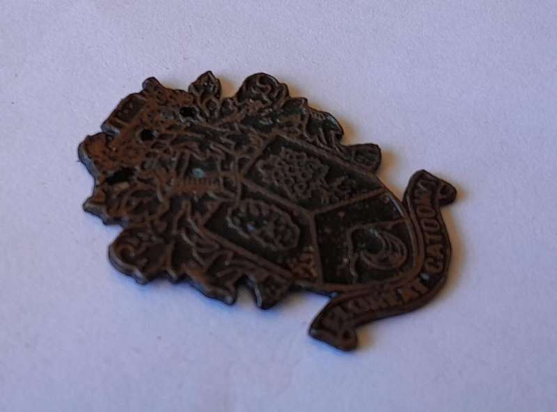 Rare Vintage Rhodesian "Florent Gatooma" Metal Badge.