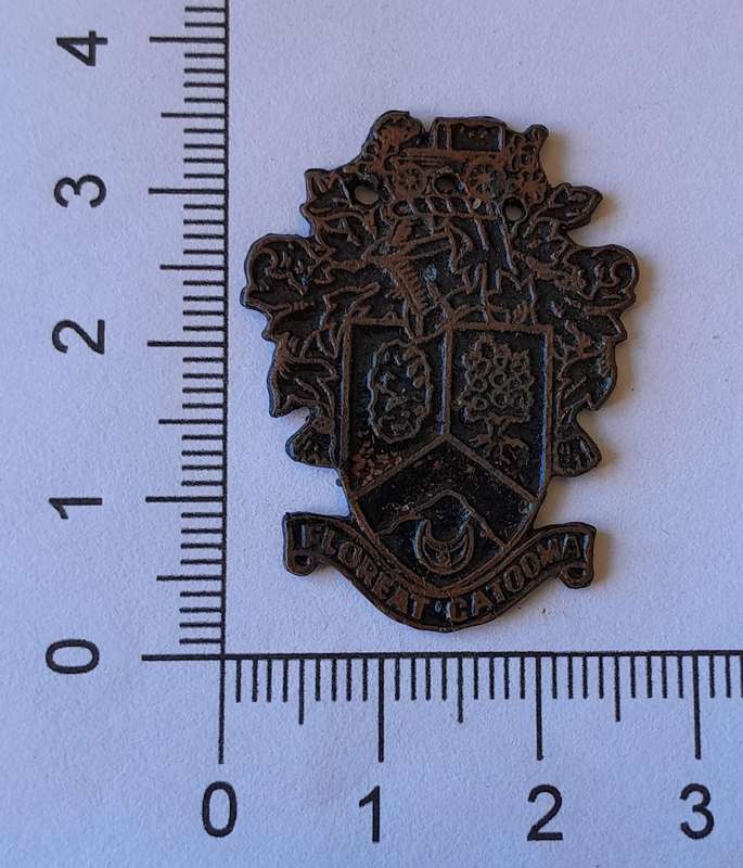 Rare Vintage Rhodesian "Florent Gatooma" Metal Badge.