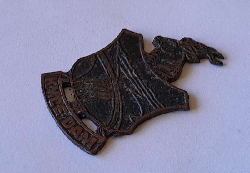 Rare Vintage Rhodesian "Kyle Dam" Metal Badge.