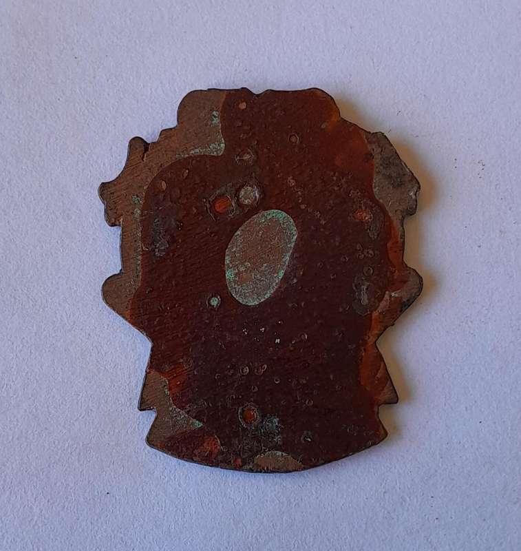 Rare Vintage Rhodesian "Gwelo" Metal Badge.