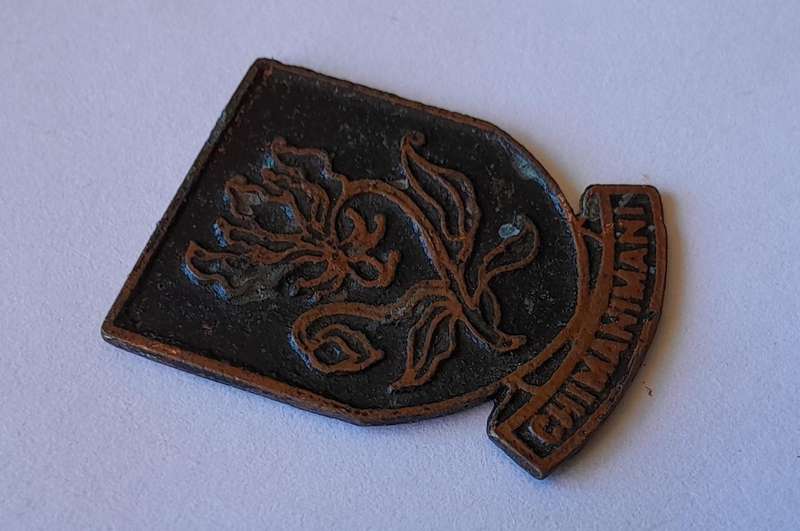 Rare Vintage Rhodesian "Chimanimani" Metal Badge.