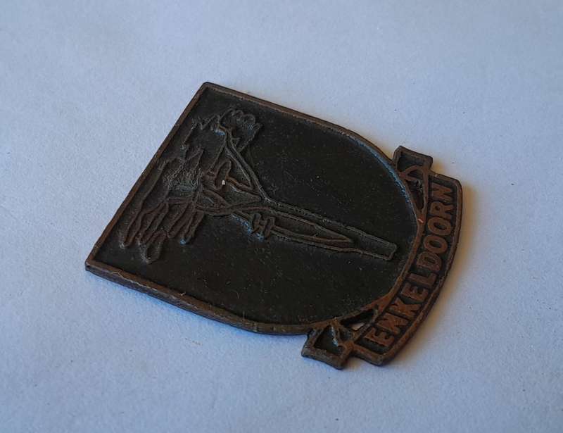 Rare Vintage Rhodesian "Enkeldoorn" Metal Badge.