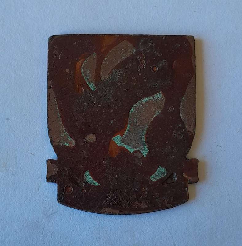 Rare Vintage Rhodesian "Enkeldoorn" Metal Badge.