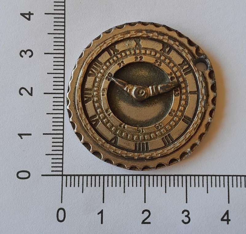 Vintage Klipdrift Brandy Metal Tag.