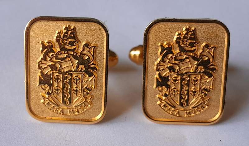 Pair South African Medical Association Cufflinks.