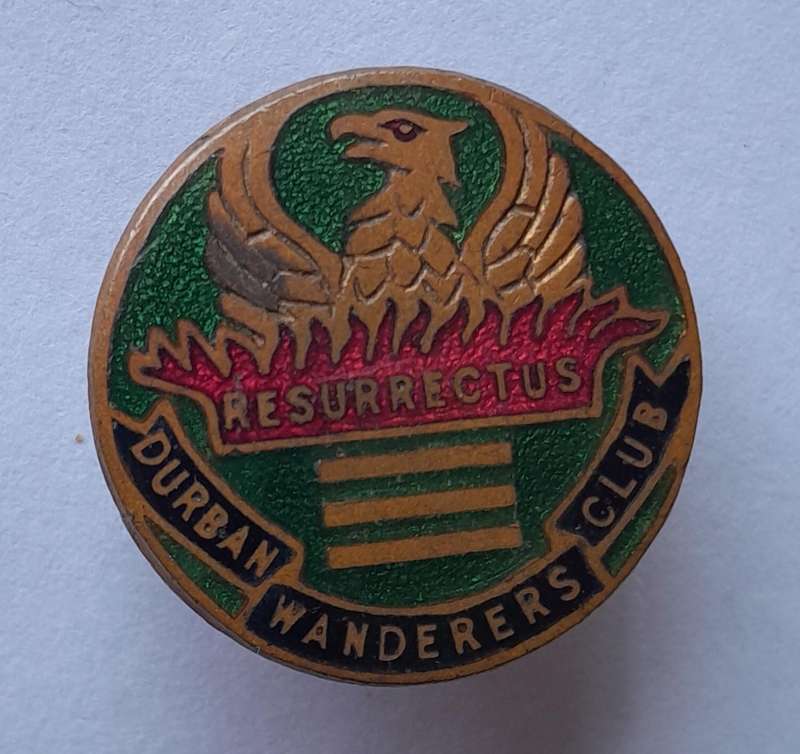 Vintage Durban Wanderers Club Badge.