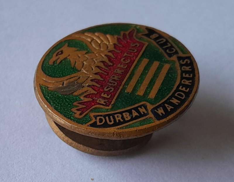 Vintage Durban Wanderers Club Badge.