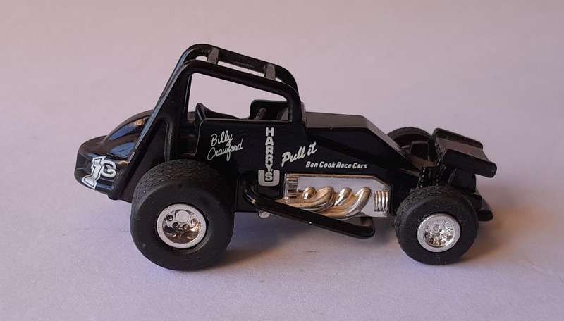Vintage Road Champs Die-Cast Sprint Car.  Billy Crawford / Ben Cook.  7cm